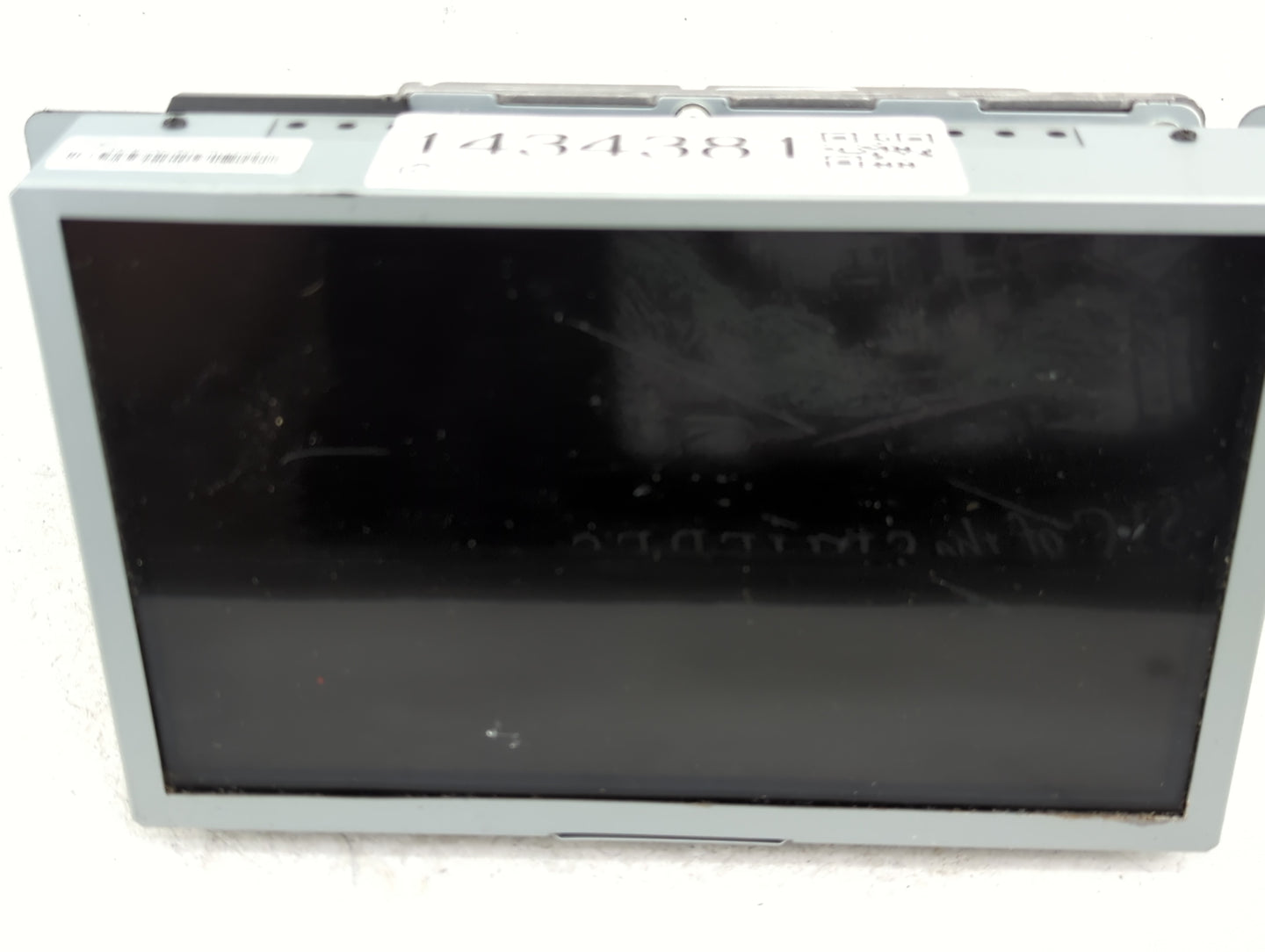 2016-2019 Lincoln Mkc Information Display Screen Black - Oemusedautoparts1.com