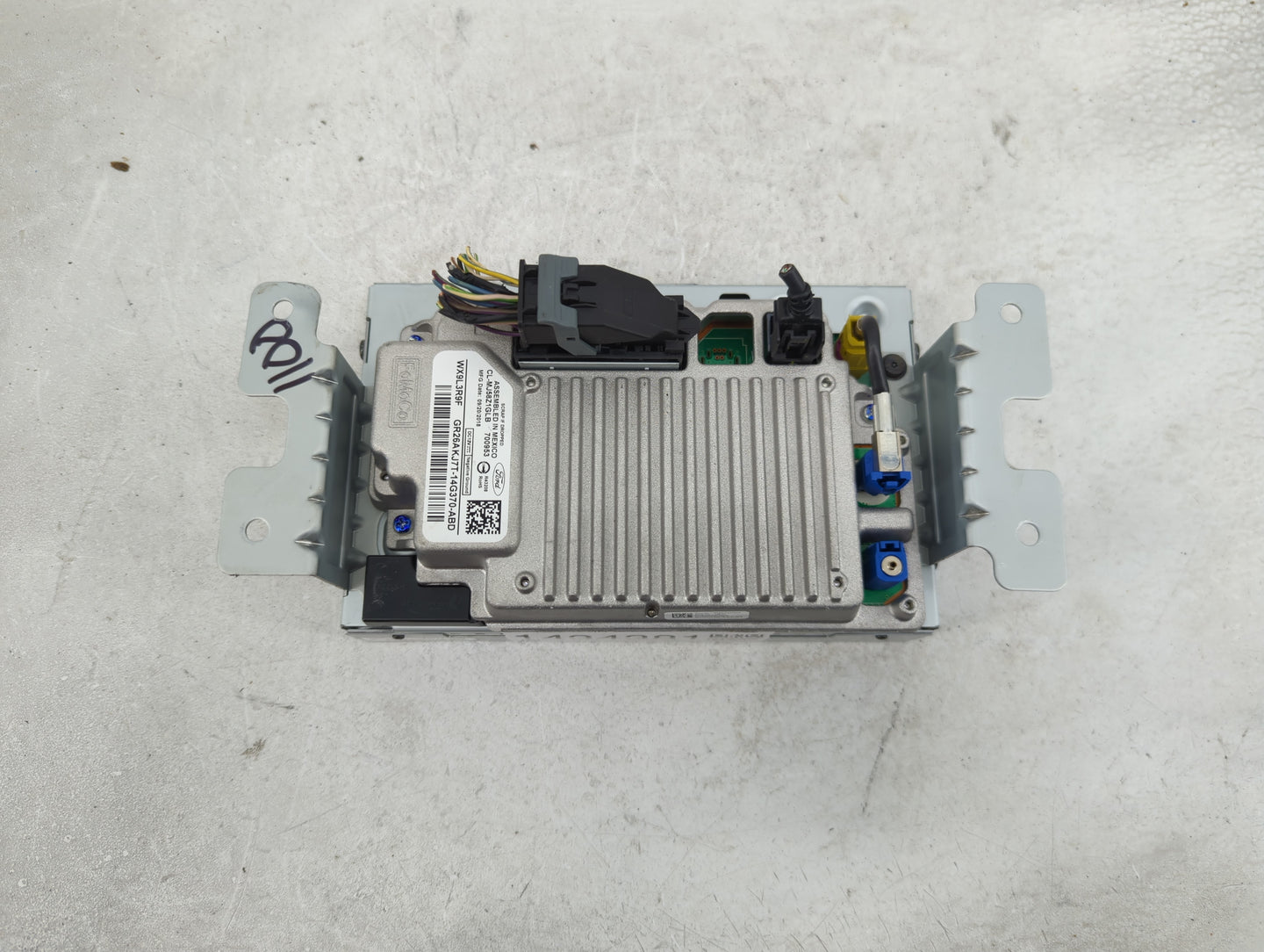 2016-2019 Lincoln Mkc Information Display Screen Black - Oemusedautoparts1.com