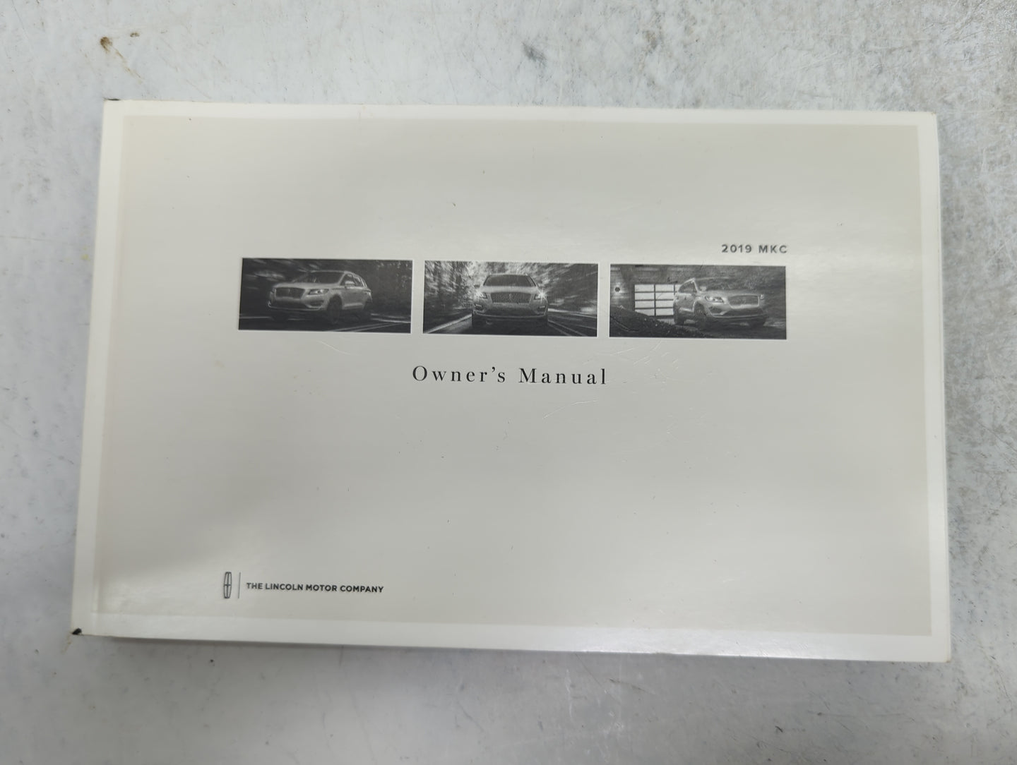 2019 Lincoln Mkc Owners Manual Book Guide P/N:KJ7J 19A321 AB KJ7J-19A321-AB OEM Used Auto Parts - Oemusedautoparts1.com