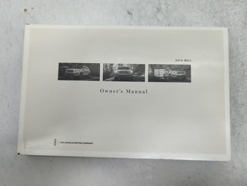 2019 Lincoln Mkc Owners Manual Book Guide P/N:KJ7J 19A321 AB KJ7J-19A321-AB OEM Used Auto Parts - Oemusedautoparts1.com