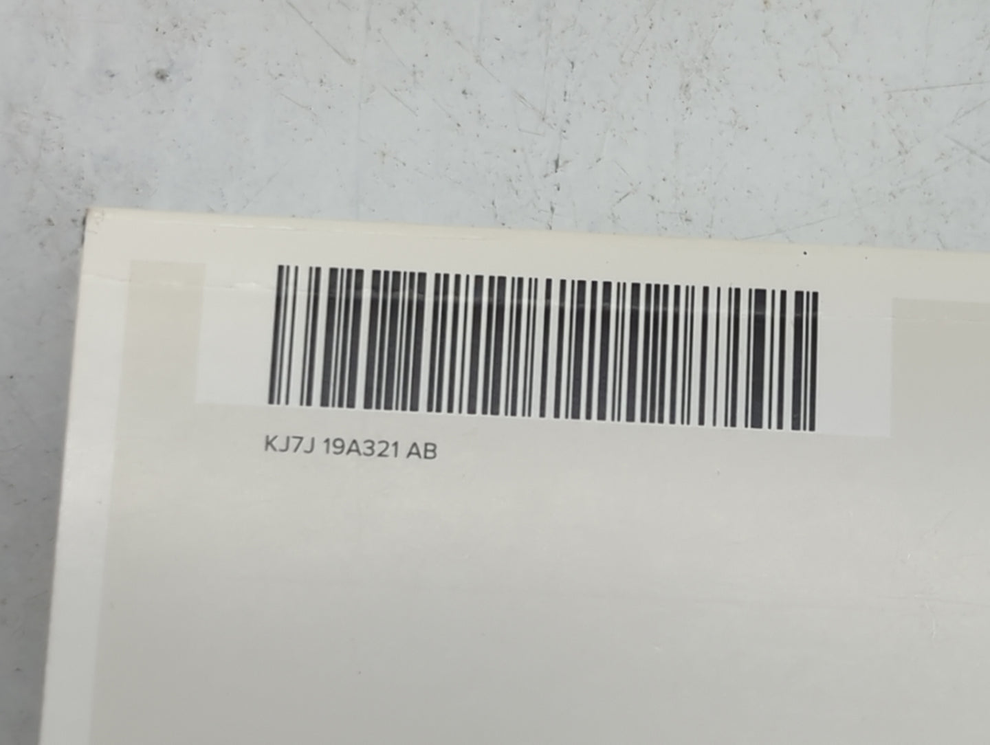 2019 Lincoln Mkc Owners Manual Book Guide P/N:KJ7J 19A321 AB KJ7J-19A321-AB OEM Used Auto Parts - Oemusedautoparts1.com