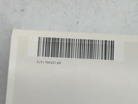 2019 Lincoln Mkc Owners Manual Book Guide P/N:KJ7J 19A321 AB KJ7J-19A321-AB OEM Used Auto Parts - Oemusedautoparts1.com