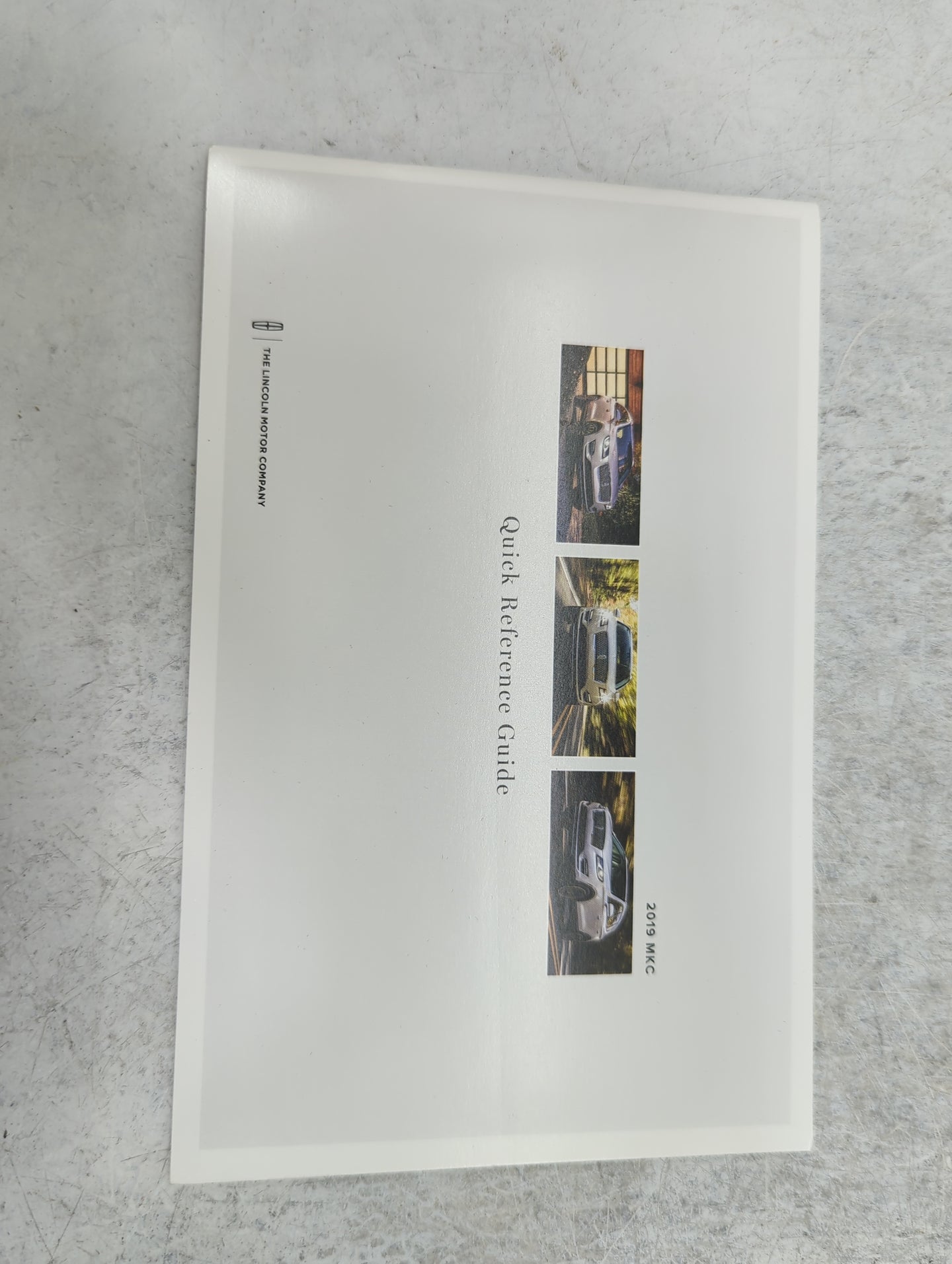 2019 Lincoln Mkc Owners Manual Book Guide P/N:KJ7J 19A321 AB KJ7J-19A321-AB OEM Used Auto Parts - Oemusedautoparts1.com