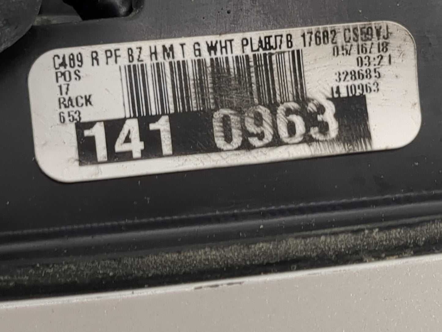 2015-2019 Lincoln Mkc Passenger Side View Mirror - Right Door Mirror OEM Used - Oemusedautoparts1.com
