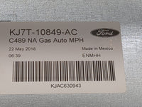 2019 Lincoln Mkc Instrument Cluster Speedometer Gauges P/N:KJ7T-10849-AC Miles: Fits OEM Used Auto Parts - Oemusedautoparts1