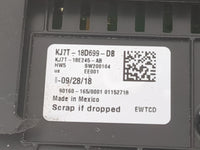 2019 Lincoln Mkc Climate Control Module Temperature AC/Heater Replacement P/N:KJ7T-18D699-DB KJ7T-18E245-AB Fits OEM Used Au