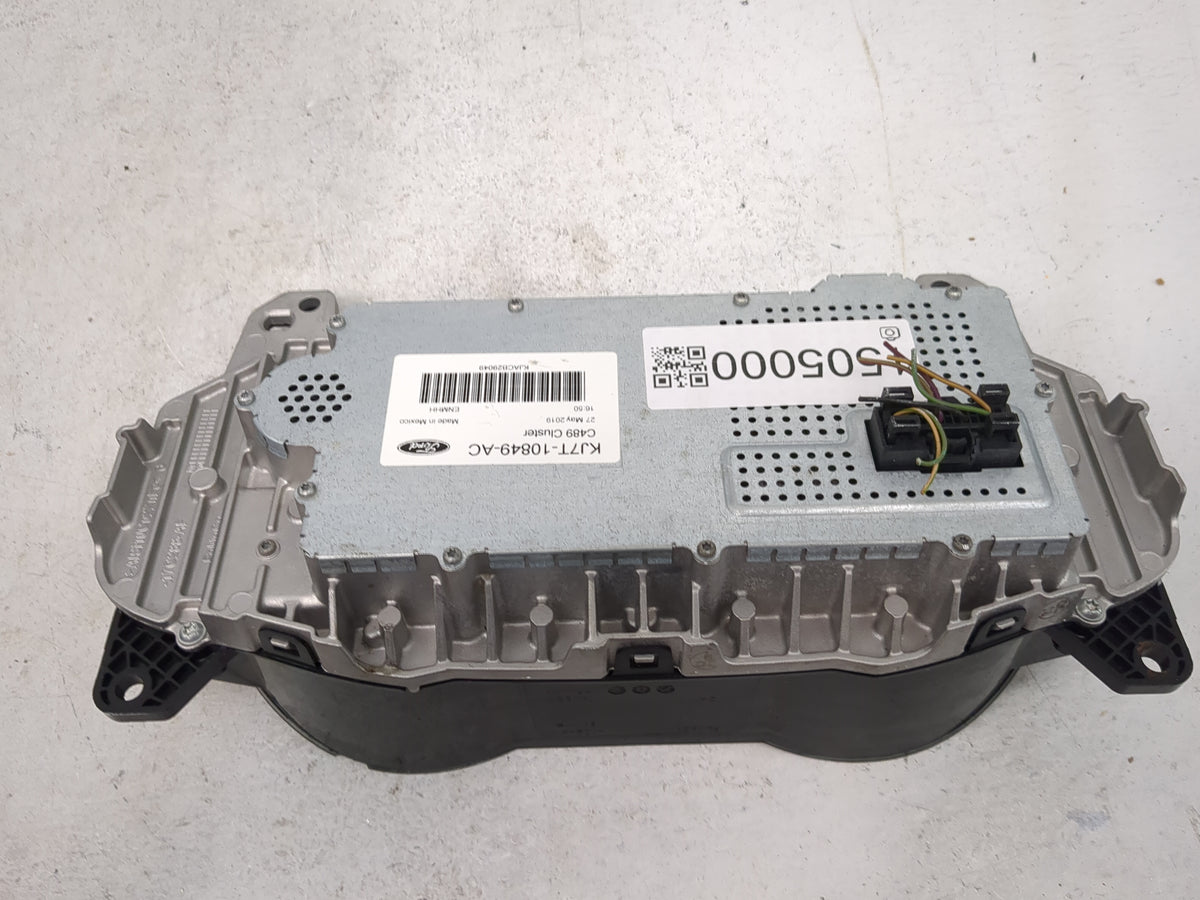 2019 Lincoln Mkc Instrument Cluster Speedometer Gauges P/N:KJ7T-10849-AC Miles:76K Fits OEM Used Auto Parts - Oemusedautopar