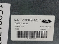 2019 Lincoln Mkc Instrument Cluster Speedometer Gauges P/N:KJ7T-10849-AC Miles: Fits OEM Used Auto Parts - Oemusedautoparts1