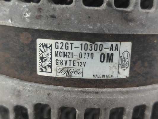 2015-2019 Lincoln Mkc Alternator Replacement Generator Charging Assembly Engine OEM P/N:G2GT-10300-AA Fits OEM Used Auto Parts