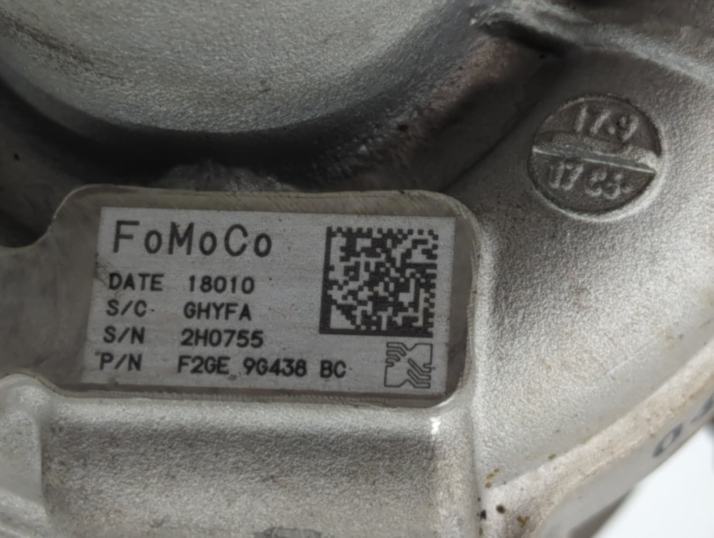 2017 Lincoln Mkc Turbocharger Turbo Charger Super Charger Supercharger - Oemusedautoparts1.com