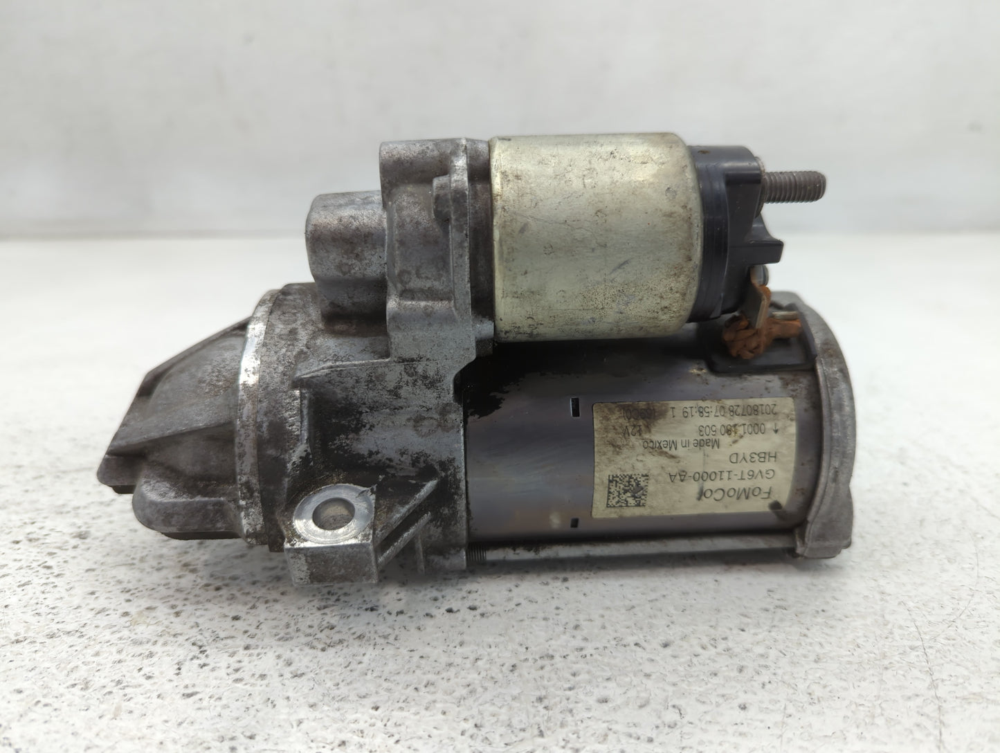 2017-2019 Lincoln Mkc Car Starter Motor Solenoid OEM P/N:GV61-11000-BA Fits Fits 2017 2018 2019 2020 2021 2022 OEM Used Auto