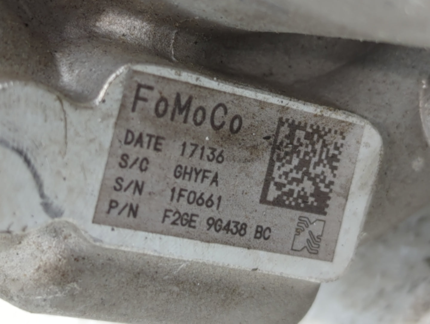 2017 Lincoln Mkc Turbocharger Turbo Charger Super Charger Supercharger - Oemusedautoparts1.com