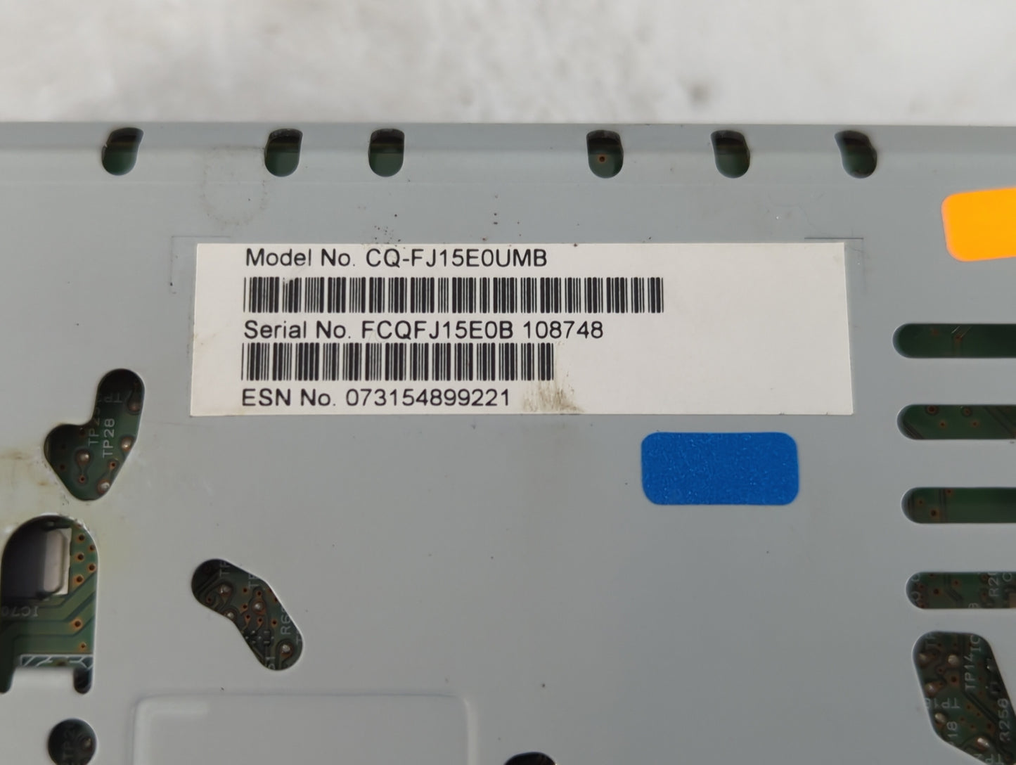 2017-2019 Lincoln Mkc Radio AM FM Cd Player Receiver Replacement P/N:GJ7T-19C107-DA Fits Fits 2017 2018 2019 OEM Used Auto P