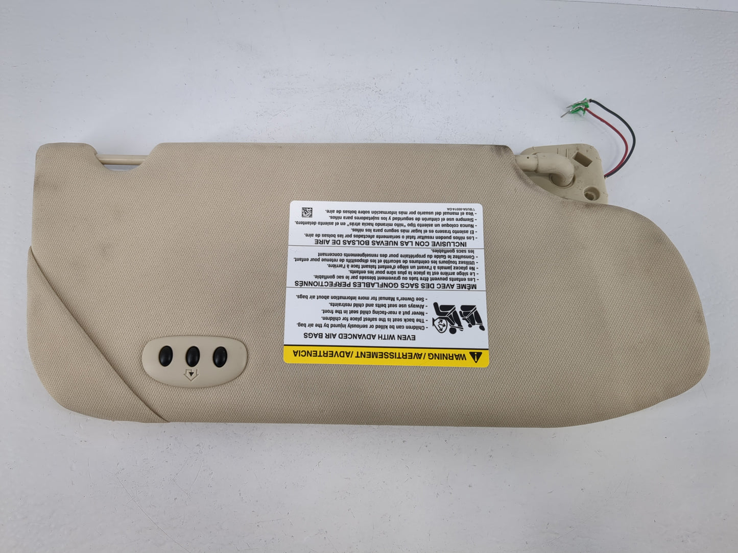 2013-2019 Lincoln Mkt Sun Visor Shade Replacement Driver Left Mirror Fits Fits 2010 2011 2012 2013 2014 2015 2016 2017 2018 