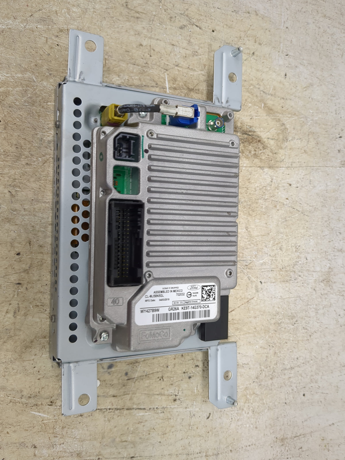 2016-2019 Lincoln Mkt Information Radio Display Screen 1520435 - Oemusedautoparts1.com