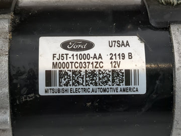 2013-2020 Lincoln Mkz Car Starter Motor Solenoid OEM P/N:FJ5T-11000-AA Fits Fits 2012 2013 2014 2015 2016 2017 2018 2019 2020 OEM Used Auto Parts