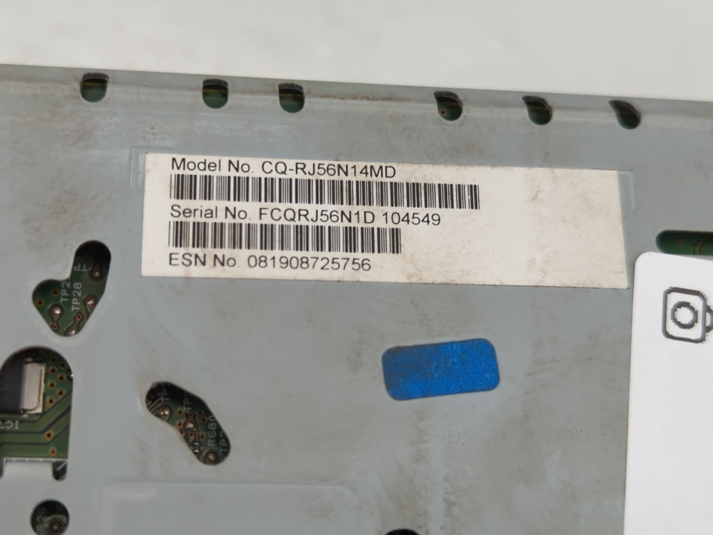 2017-2020 Lincoln Mkz Radio AM FM Cd Player Receiver Replacement Fits Fits 2017 2018 2019 2020 OEM Used Auto Parts - Oemused