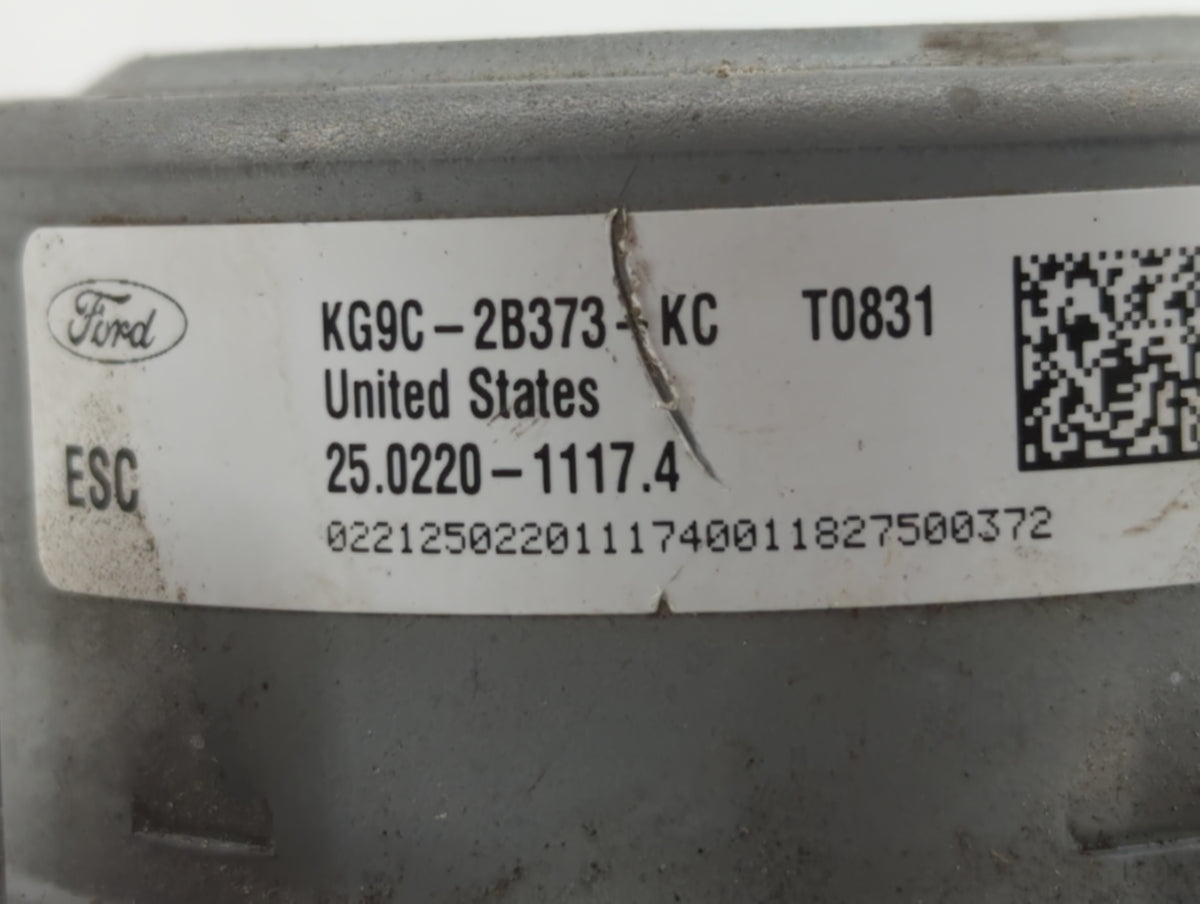 2019-2020 Lincoln Mkz Anti-Lock Brake ABS Pump Module Actuator OEM P/N:KG9C-2B373-KC P25844977 Fits Fits 2019 2020 OEM Used 