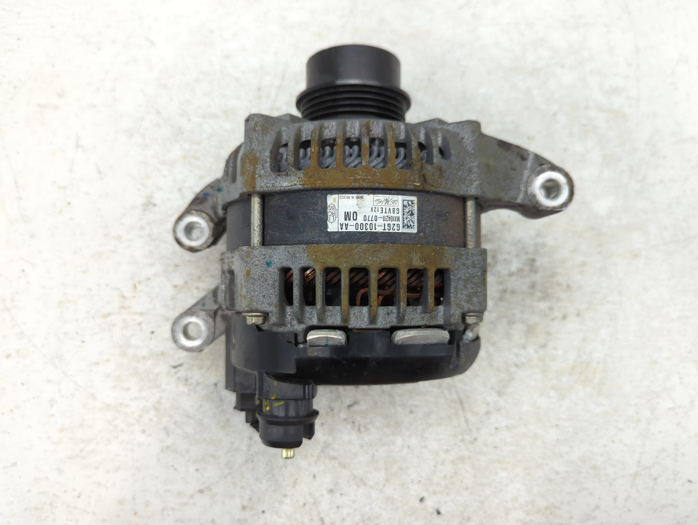 2013-2020 Lincoln Mkz Alternator Replacement Generator Charging Assembly Engine OEM P/N:G2GT-10300-AA Fits OEM Used Auto Par