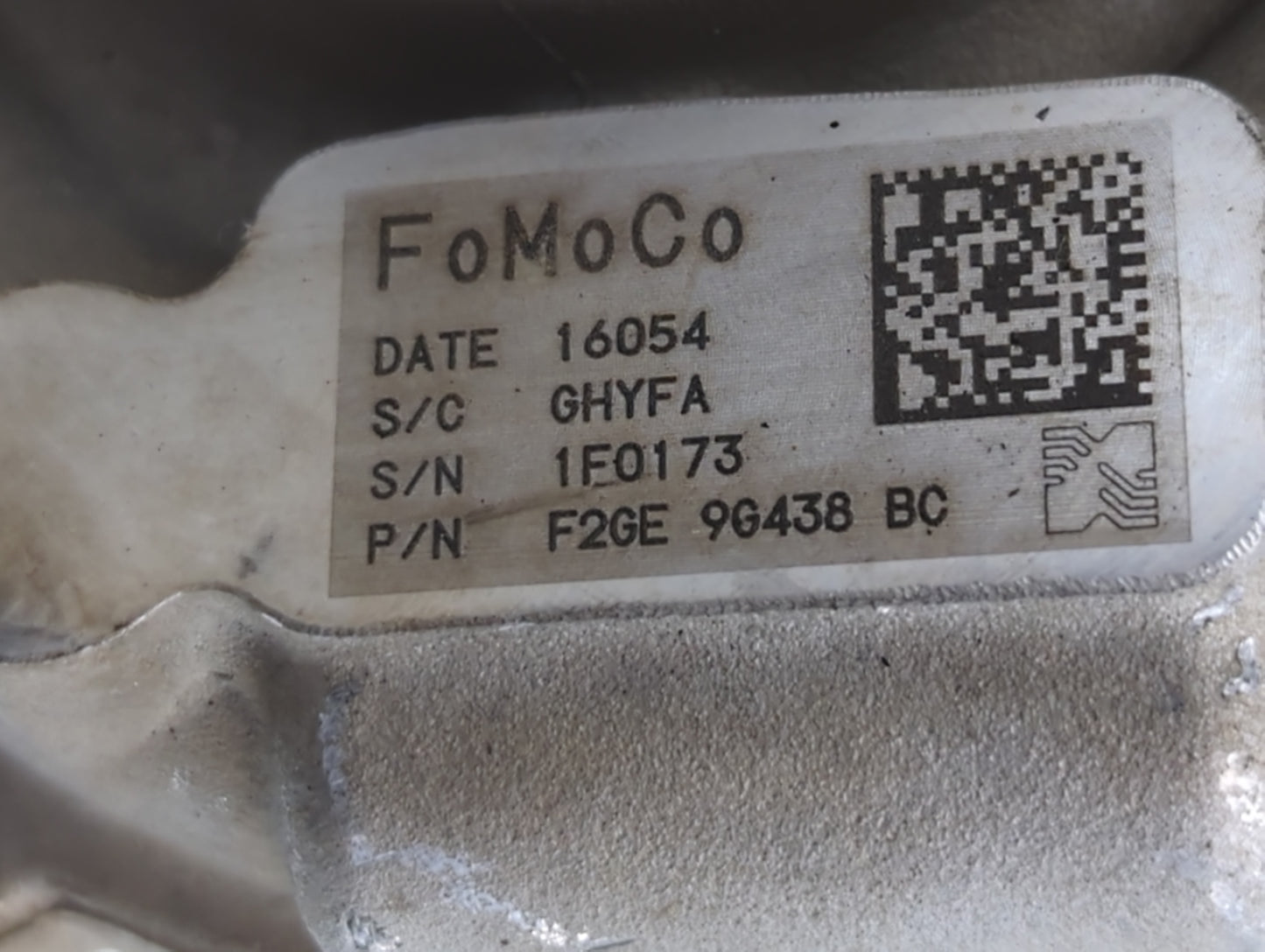 2017 Lincoln Mkz Turbocharger Turbo Charger Super Charger Supercharger - Oemusedautoparts1.com