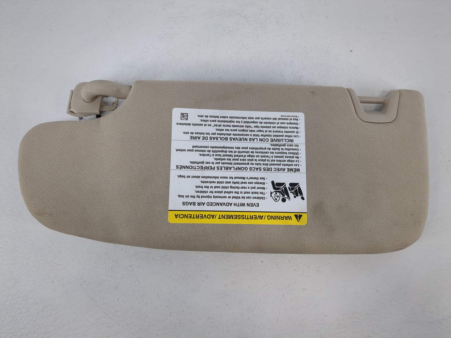 2019 Lincoln Nautilus Sun Visor Shade Replacement Passenger Right Mirror Fits Fits 2016 2017 2018 OEM Used Auto Parts - Oemu