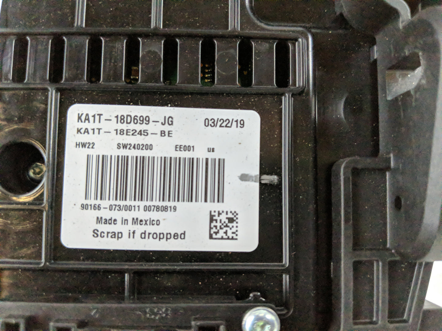 2019-2020 Lincoln Nautilus Radio AM FM Cd Player Receiver Replacement P/N:KA1T-18E245-BE KA1T-18D699-JG Fits Fits 2019 2020 