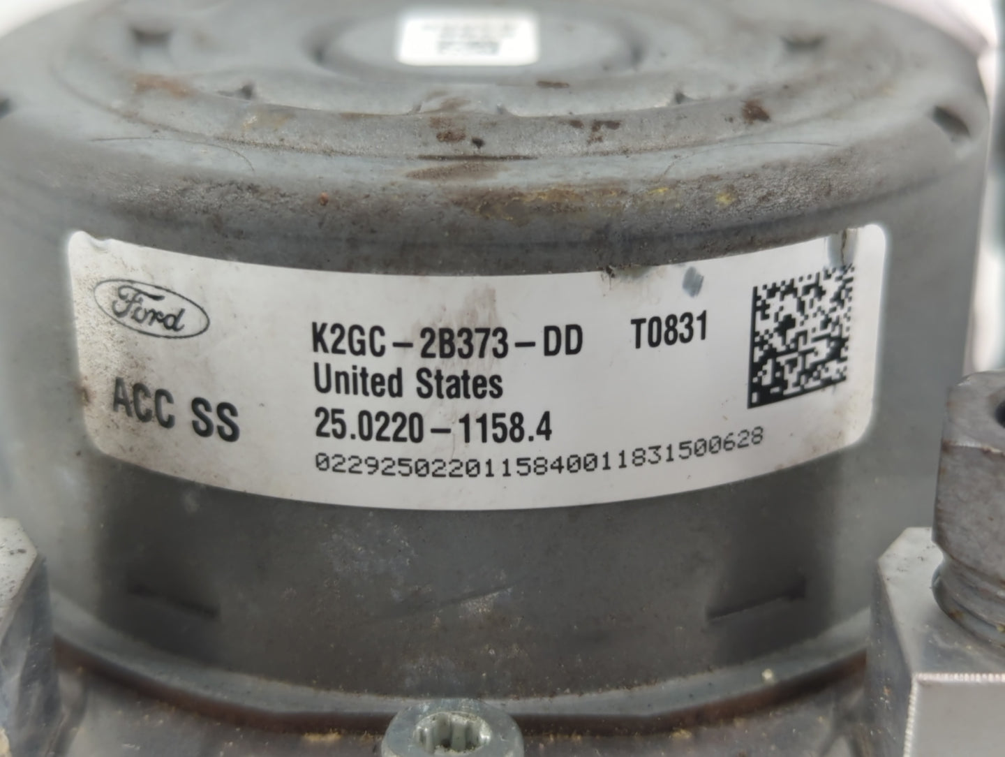 2019-2020 Lincoln Nautilus ABS Pump Control Module Replacement P/N:K2GC-2B373-DD Fits Fits 2019 2020 OEM Used Auto Parts - O