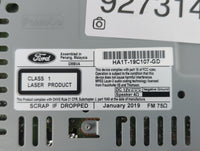 2019-2020 Lincoln Nautilus Radio AM FM Cd Player Receiver Replacement P/N:HA1T-19C107-GD Fits Fits 2019 2020 OEM Used Auto P