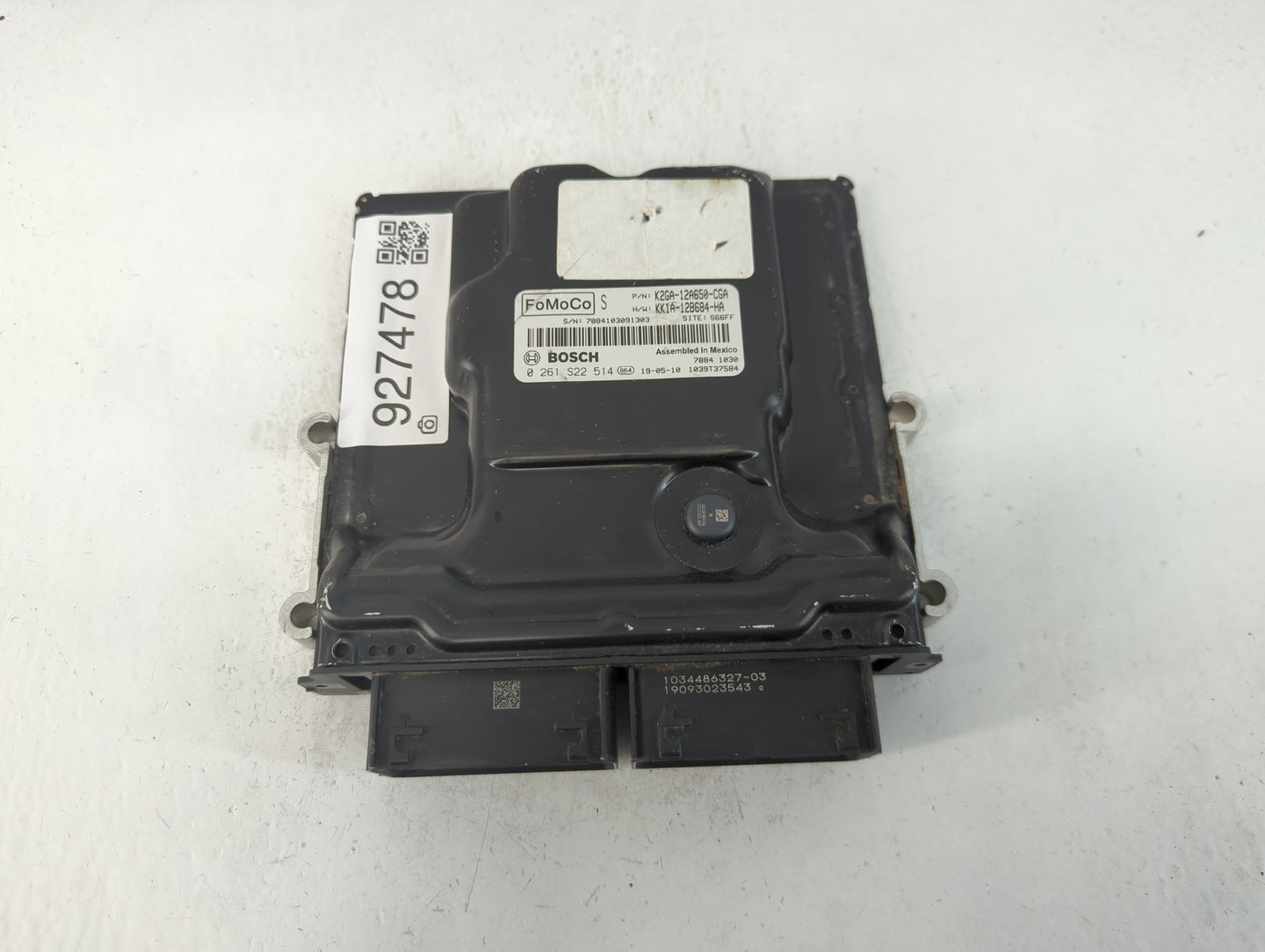 2019-2020 Lincoln Nautilus PCM Engine Control Computer ECU ECM PCU OEM P/N:KK1A-12B684-HA K2GA-12A650-CGA Fits Fits 2019 202