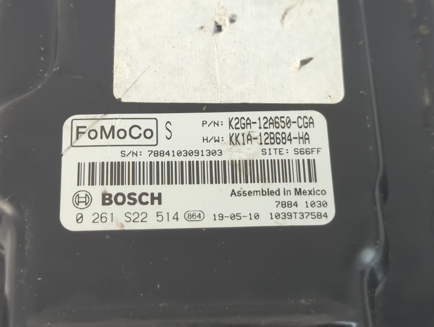 2019-2020 Lincoln Nautilus PCM Engine Control Computer ECU ECM PCU OEM P/N:KK1A-12B684-HA K2GA-12A650-CGA Fits Fits 2019 202