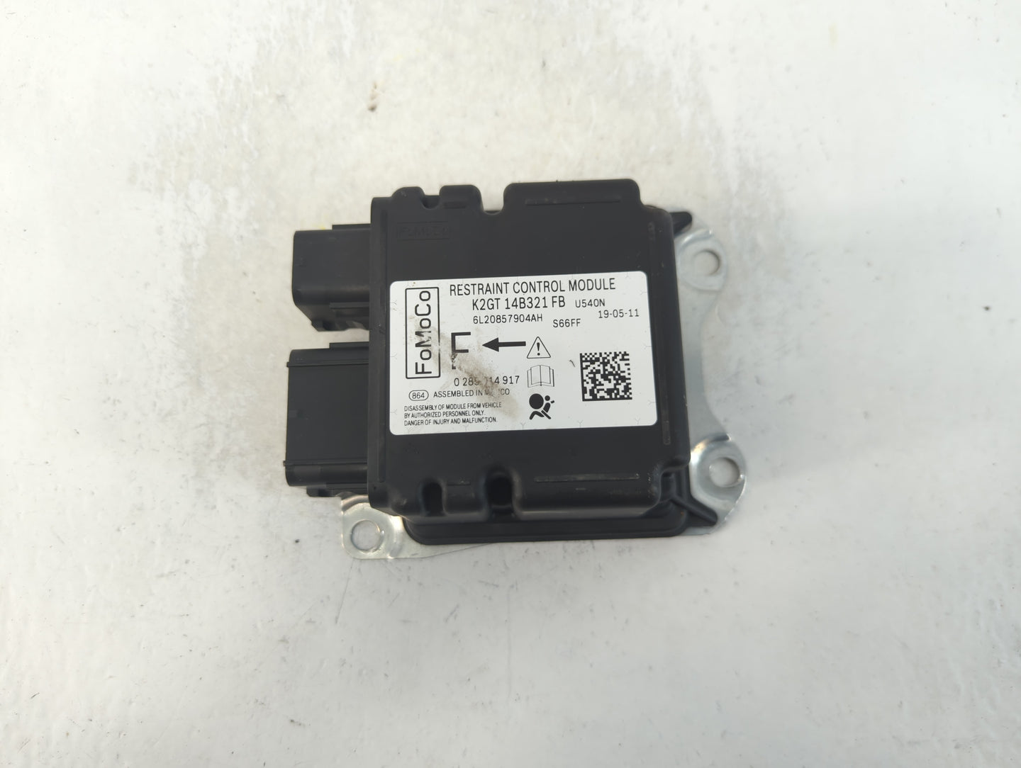 2019 Nautilus Bluetooth Phone Communication Control Module Ccm Oem - Oemusedautoparts1.com