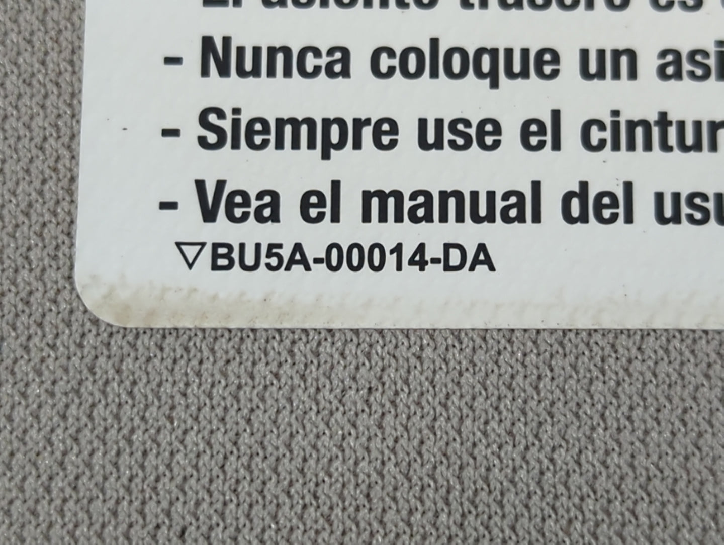 2019 Lincoln Navigator Sun Visor Shade Replacement Passenger Right Mirror Fits OEM Used Auto Parts - Oemusedautoparts1.com