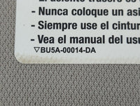 2019 Lincoln Navigator Sun Visor Shade Replacement Passenger Right Mirror Fits OEM Used Auto Parts - Oemusedautoparts1.com
