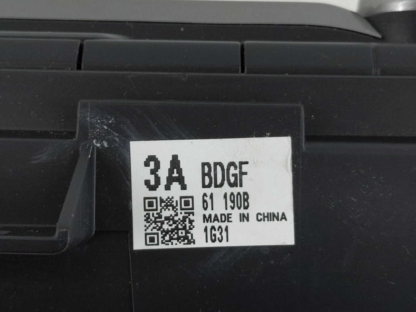 2019-2022 Mazda 3 Climate Control Module Temperature AC/Heater Replacement P/N:BDGF 61 190B Fits Fits 2019 2020 2021 2022 OE