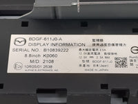 2019-2022 Mazda 3 Information Display Screen 1483827 - Oemusedautoparts1.com