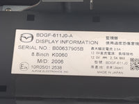 2019-2022 Mazda 3 Information Radio Display Screen 1517836 - Oemusedautoparts1.com