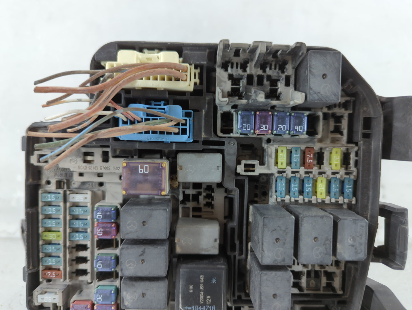 2019 Mazda 3 Fusebox Fuse Box Panel Relay Module P/N:BCKB 66765 Fits Fits 2020 2021 2022 OEM Used Auto Parts - Oemusedautopa