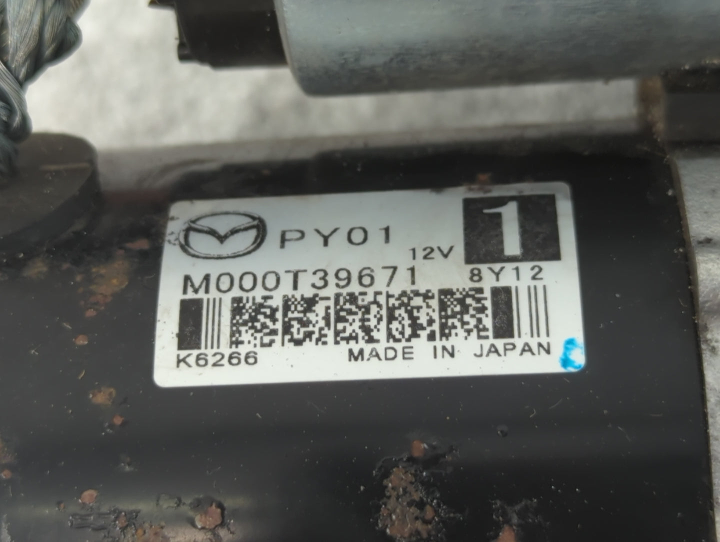 2014-2022 Mazda 3 Car Starter Motor Solenoid OEM P/N:M000T39671 Fits Fits 2014 2015 2016 2017 2018 2019 2020 2021 2022 OEM U