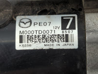 2016-2022 Mazda Cx-3 Car Starter Motor Solenoid OEM P/N:M000TD0071 Fits OEM Used Auto Parts - Oemusedautoparts1.com