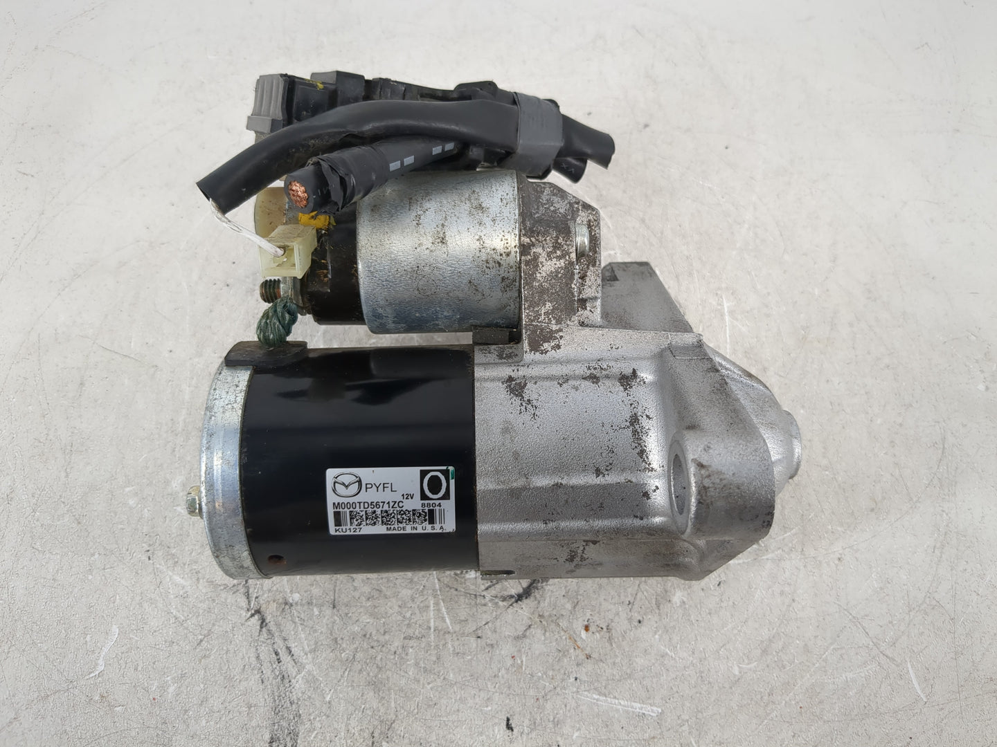 2019-2022 Mazda Cx-5 Car Starter Motor Solenoid OEM P/N:M000TD5671ZC Fits Fits 2016 2017 2018 2019 2020 2021 2022 OEM Used A