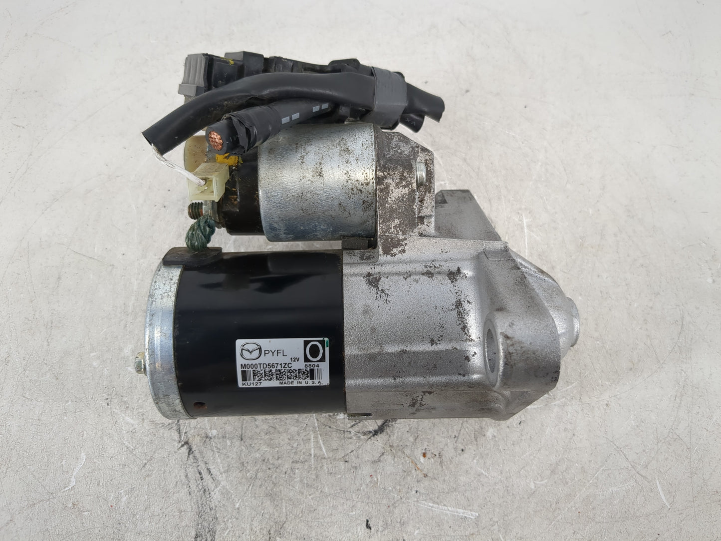 2019-2022 Mazda Cx-5 Car Starter Motor Solenoid OEM P/N:M000TD5671ZC Fits Fits 2016 2017 2018 2019 2020 2021 2022 OEM Used A