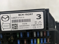 2013-2022 Mazda Cx-5 Fusebox Fuse Box Panel Relay Module P/N:GBEF-675X0 B KD45 66760 K7005 Fits OEM Used Auto Parts - Oemuse