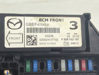 2013-2022 Mazda Cx-5 Fusebox Fuse Box Panel Relay Module P/N:GBEF-675X0 A Fits OEM Used Auto Parts - Oemusedautoparts1.com