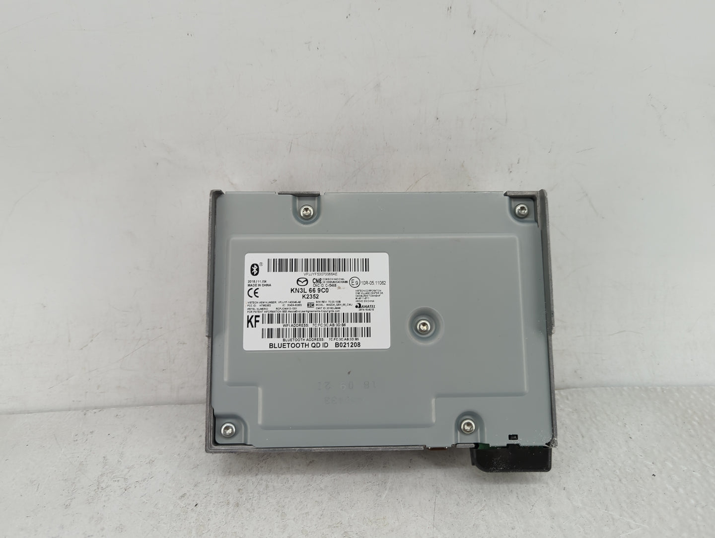 2019 Mazda Cx-5 Radio AM FM Cd Player Receiver Replacement P/N:KN3L 66 9C0 Fits OEM Used Auto Parts - Oemusedautoparts1.com
