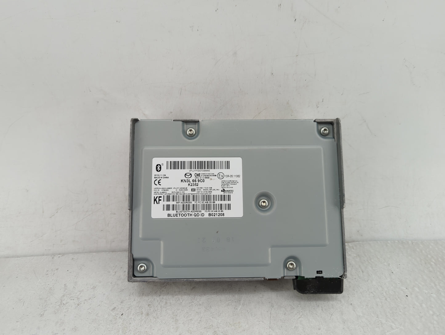 2019 Mazda Cx-5 Radio AM FM Cd Player Receiver Replacement P/N:KN3L 66 9C0 Fits OEM Used Auto Parts - Oemusedautoparts1.com