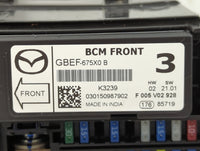 2013-2022 Mazda Cx-5 Fusebox Fuse Box Panel Relay Module P/N:GBEF-675X0 Fits OEM Used Auto Parts - Oemusedautoparts1.com