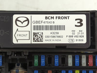 2013-2022 Mazda Cx-5 Fusebox Fuse Box Panel Relay Module P/N:GBEF-675X0 Fits OEM Used Auto Parts - Oemusedautoparts1.com