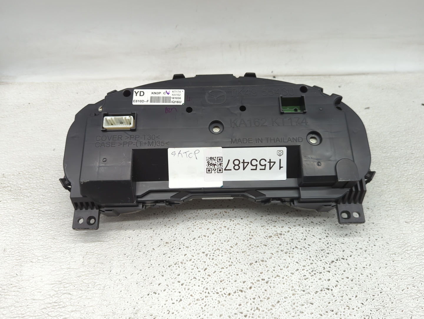 2019 Mazda Cx-5 Instrument Cluster Speedometer Gauges Miles: Fits OEM Used Auto Parts - Oemusedautoparts1.com