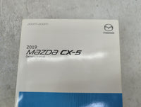 2019 Mazda Cx-5 Owners Manual Book Guide P/N:8HH4-EA-19A 9999-95-105F-19R1 OEM Used Auto Parts - Oemusedautoparts1.com