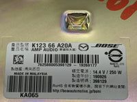 2017-2022 Mazda Cx-5 Radio Speaker Amplifier K1236 6a20a|k12366a20a - Oemusedautoparts1.com